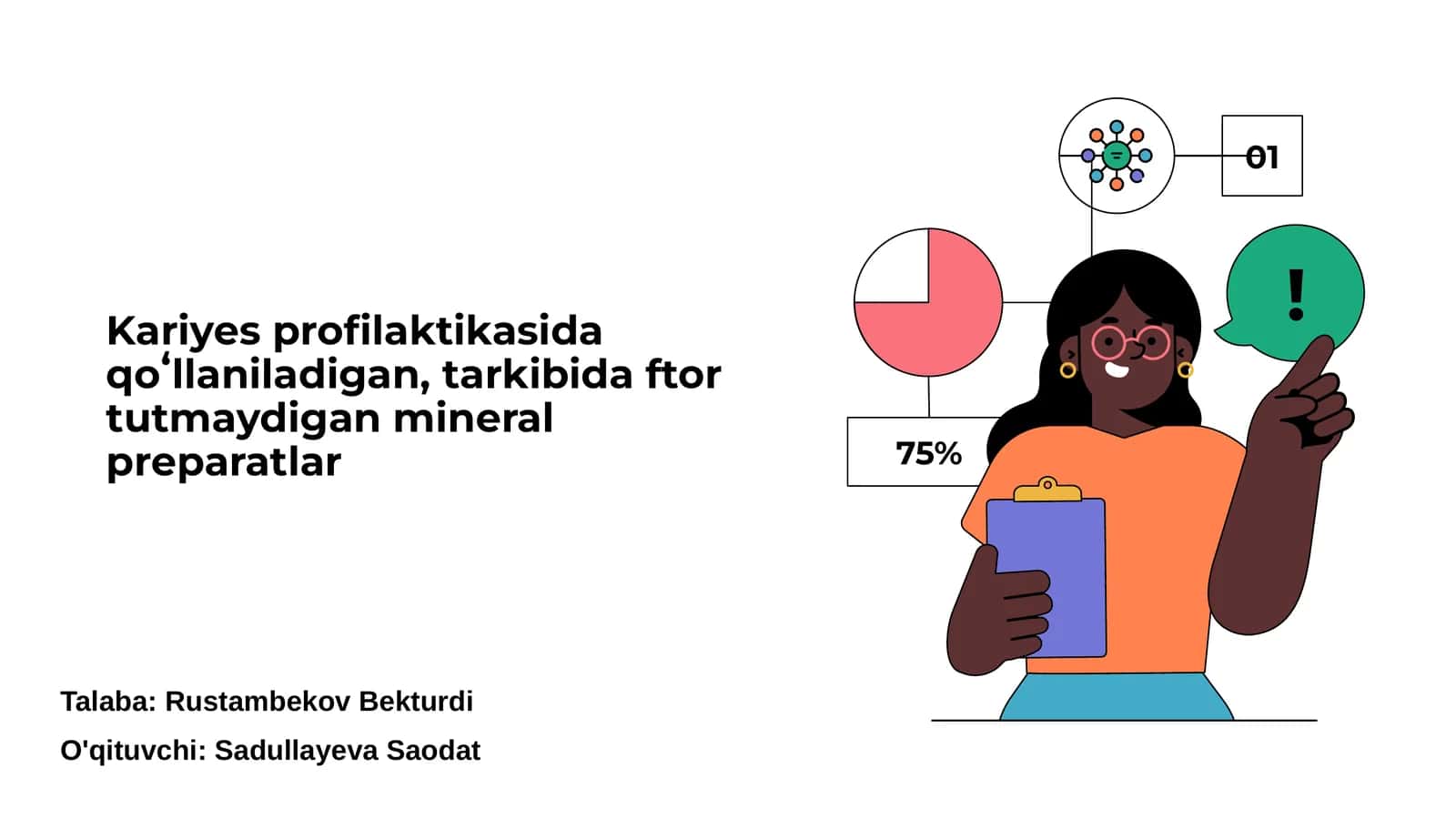 Kariyes profilaktikasida ftor tutmaydigan mineral preparatlar
