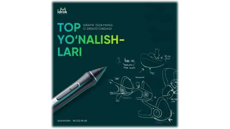 Grafik dizayn top yo’nalishlar