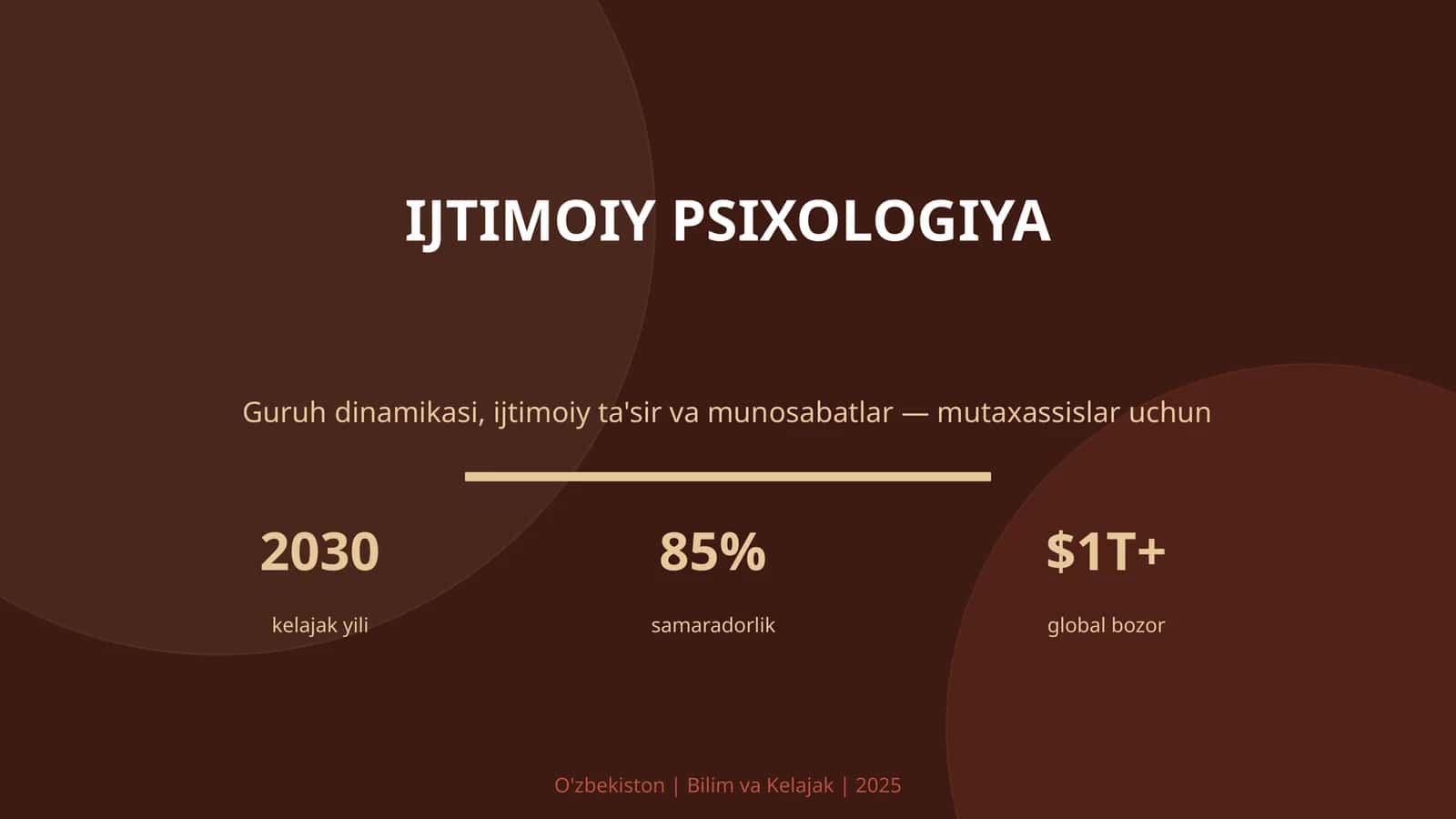 IJTIMOIY PSIXOLOGIYA
