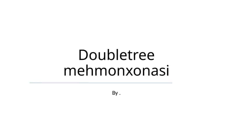 Doubletree mehmonxonasi