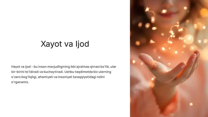 Hayot va Ijod