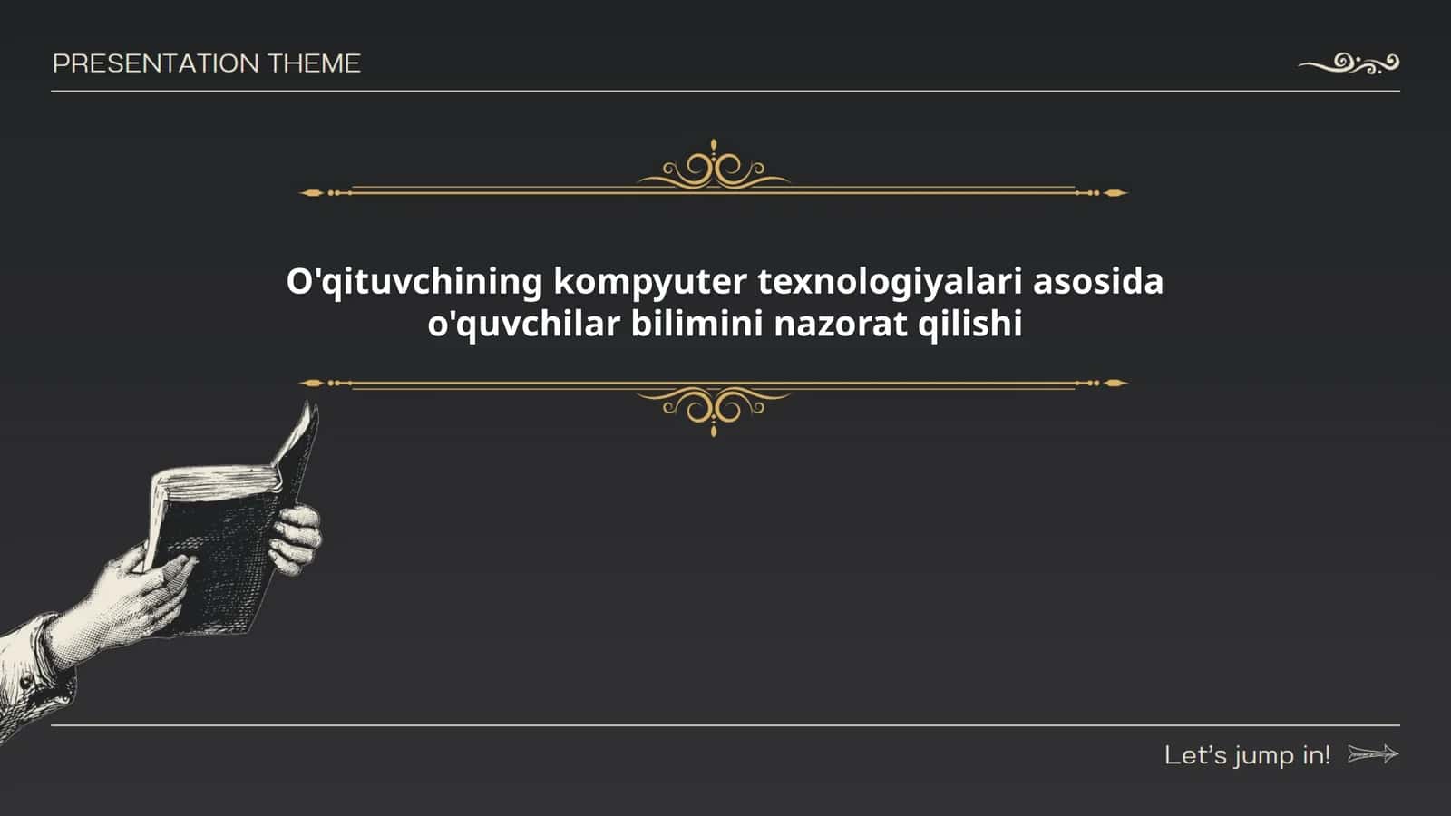 O'qituvchining kompyuter texnologiyalari asosida o'quvchilar bilimini nazorat qilishi
