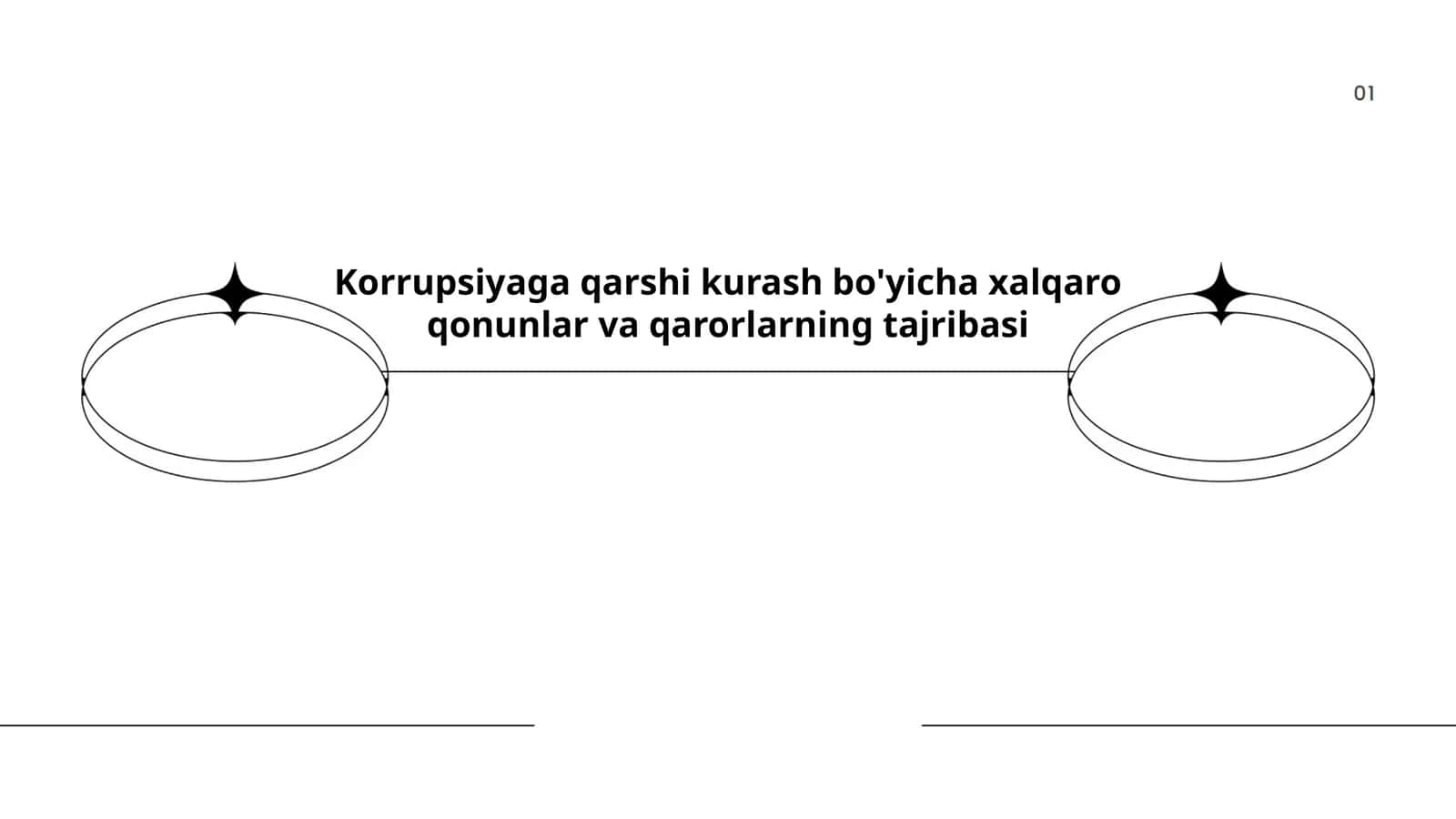 Korrupsiyaga qarshi kurash bo'yicha xalqaro qonunlar va qarorlarning tajribasi