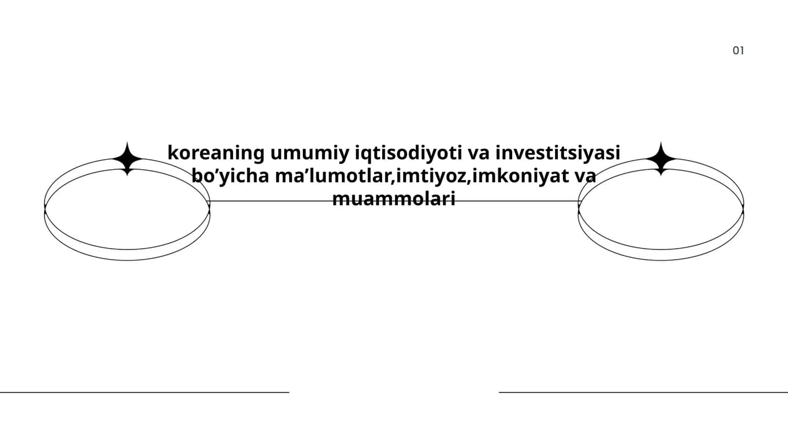 Koreyaning Umumiy Iqtisodiyoti va Investitsiyasi