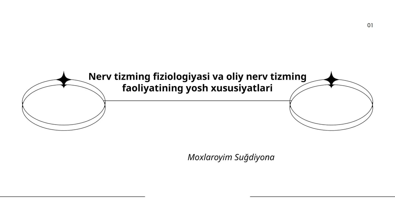Nerv tizming fiziologiyasi va oliy nerv tizming faoliyatining yosh xususiyatlari