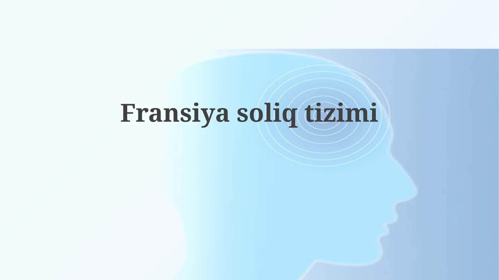 Fransuz soliq tizimi
