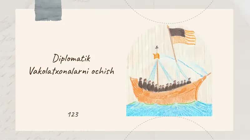 Diplomatik Vakolatxonalarni ochish