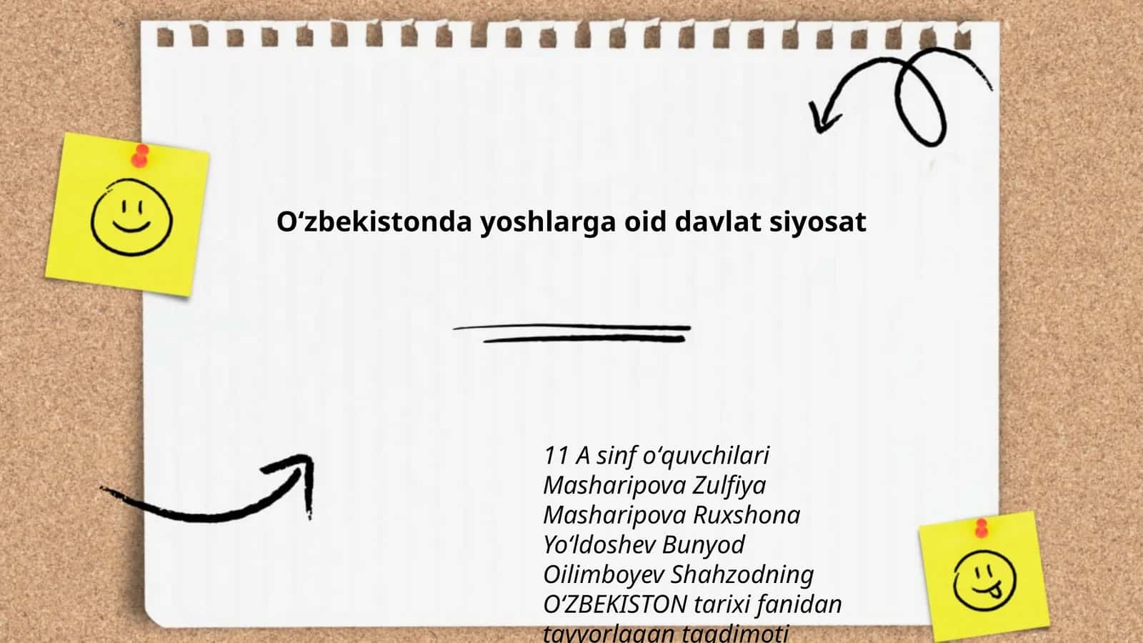Oʻzbekistonda yoshlarga oid davlat siyosat