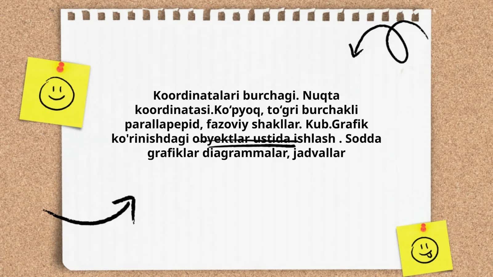 Koordinatalari burchagi
