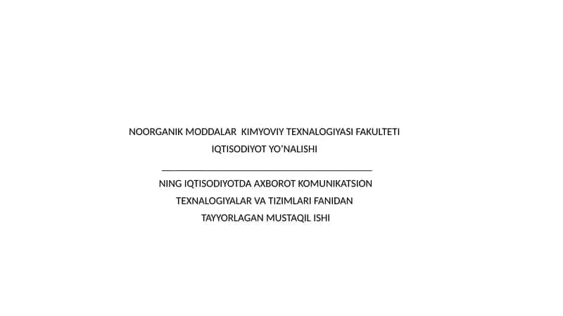 Mavzu:Blokcheynning iqtisodiyotda qo'llanilishi.pptx