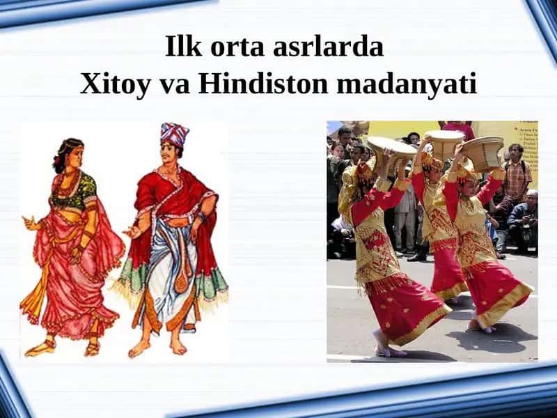 Ilk o'rta asrlarda Xitoy va Hindiston madanyati