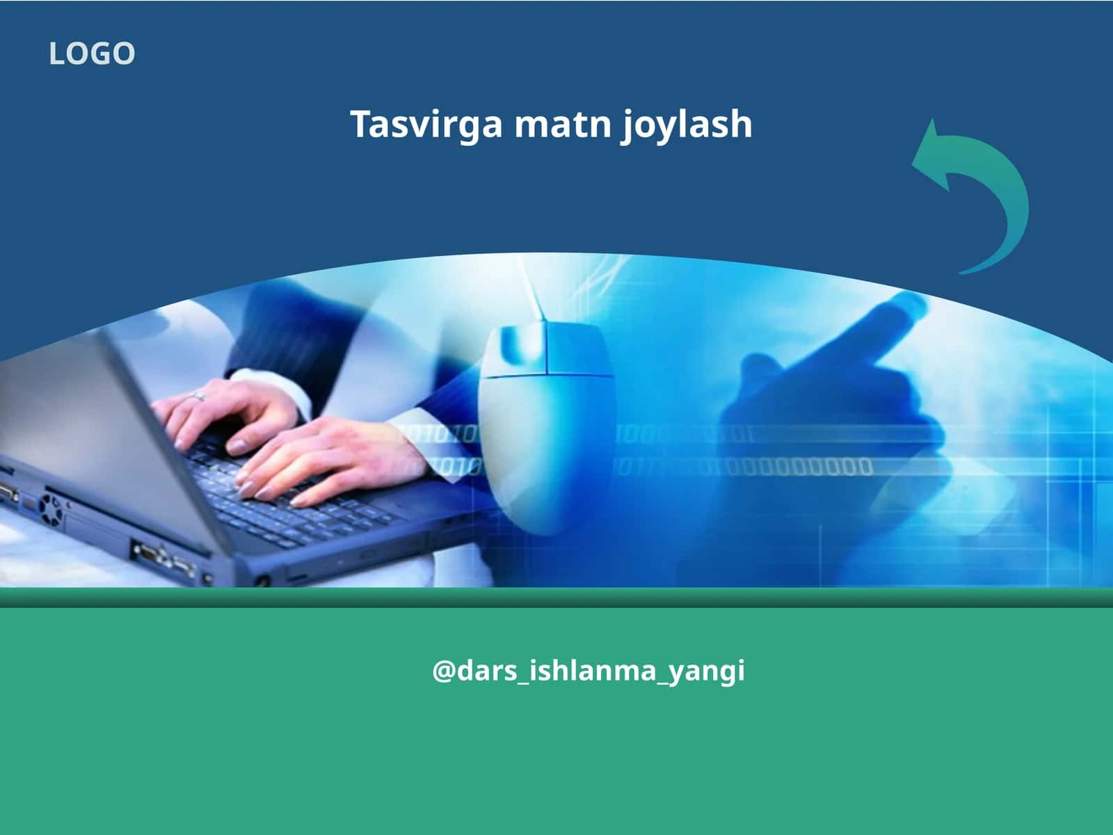 Tasvirga matn joylash