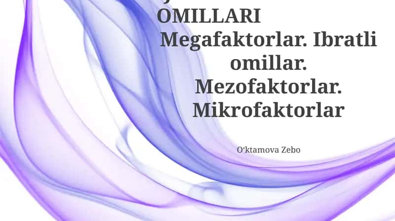 Ijtimoiy taʼsir oʻtkazish omillari
