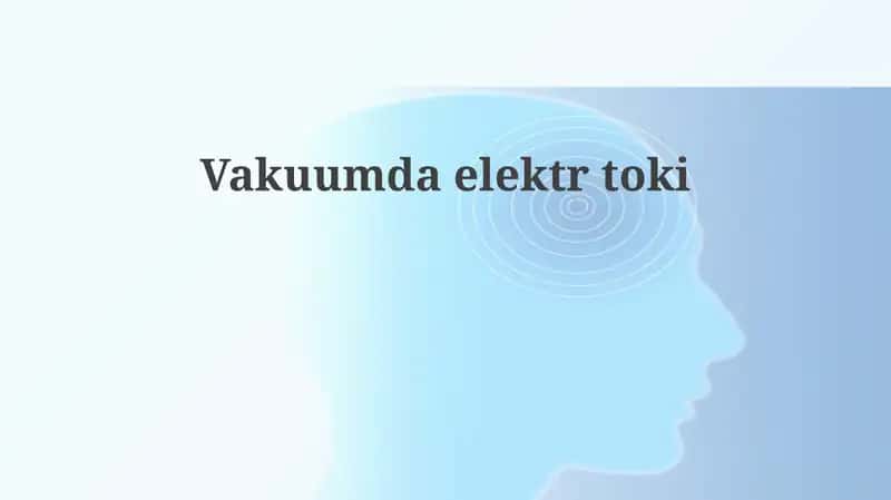Vakuumdaelektrtoki