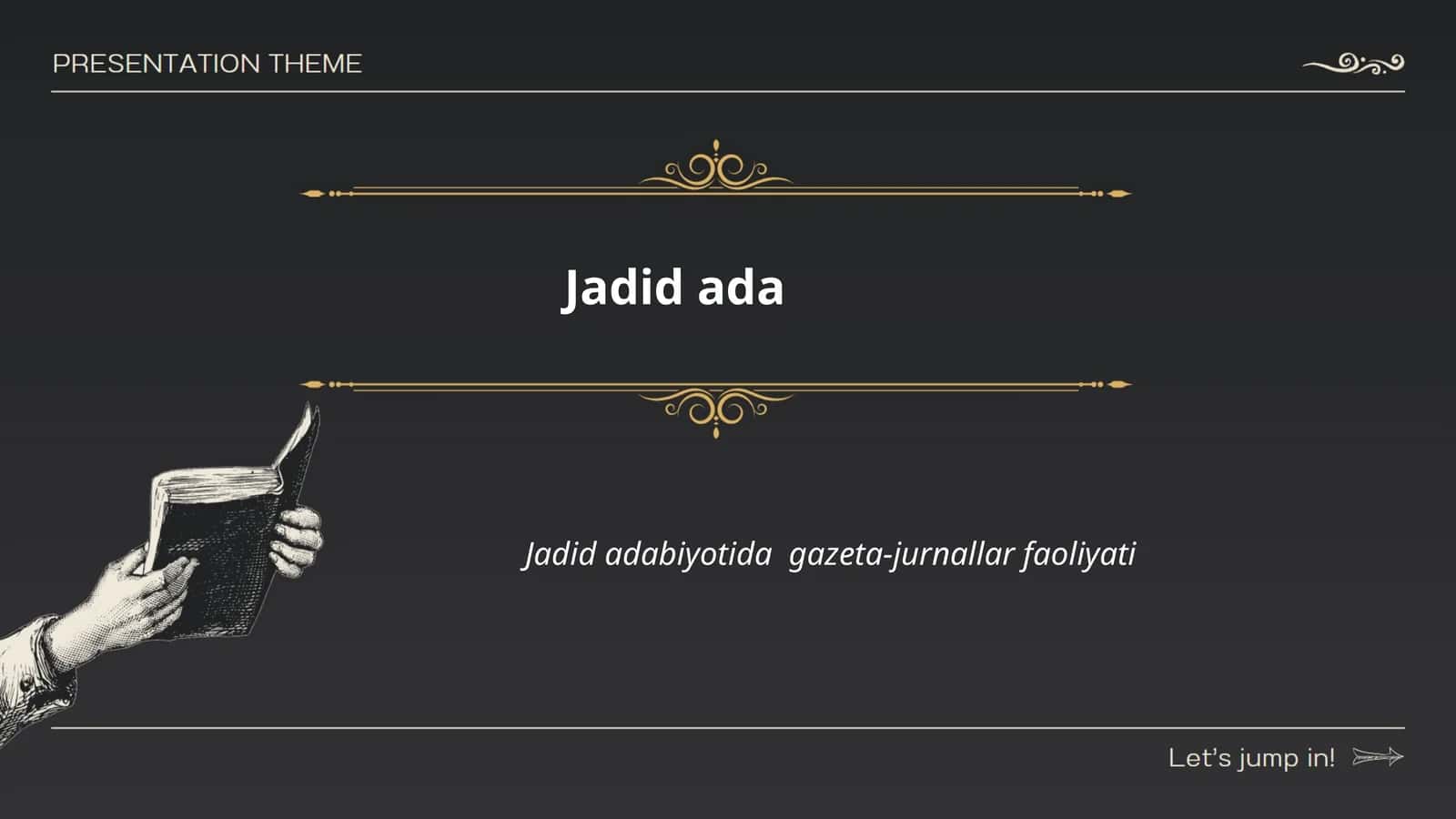 Jadid adabiyotida gazeta-jurnallar faoliyati