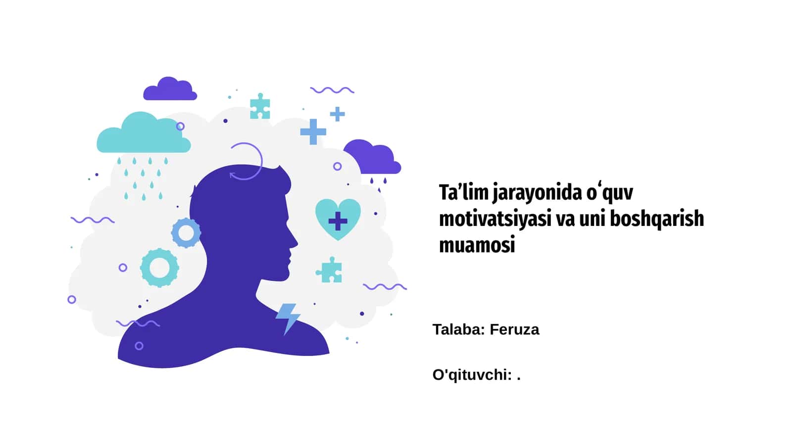 O‘quv motivatsiyasi va uni boshqarish muamosi