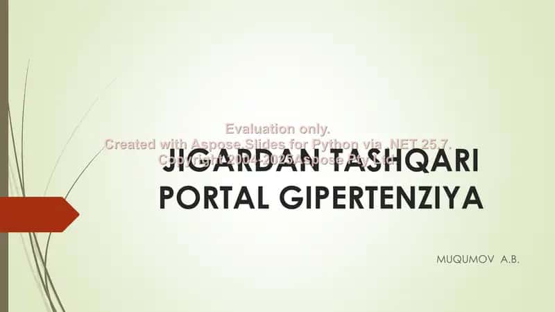 PORTAL GIPERTENZIYA