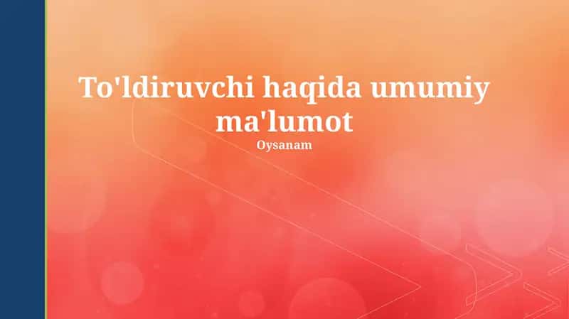 To'ldirgichlar