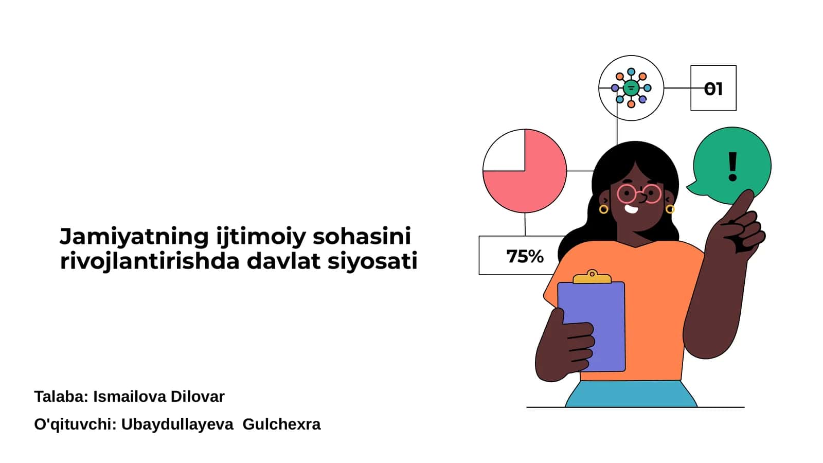 Jamiyatning ijtimoiy sohasini rivojlantirishda davlat siyosati