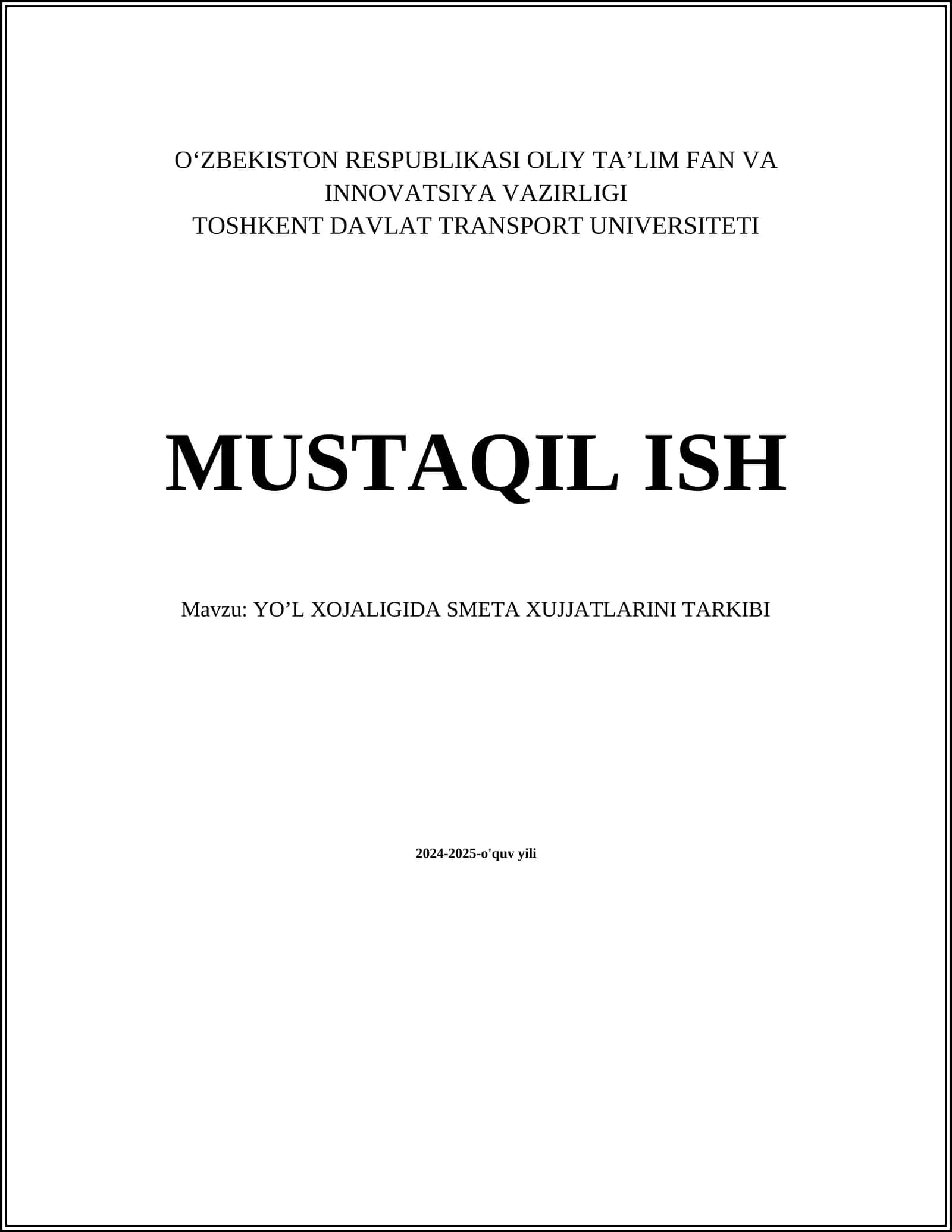 Smeta Hujjatlari
