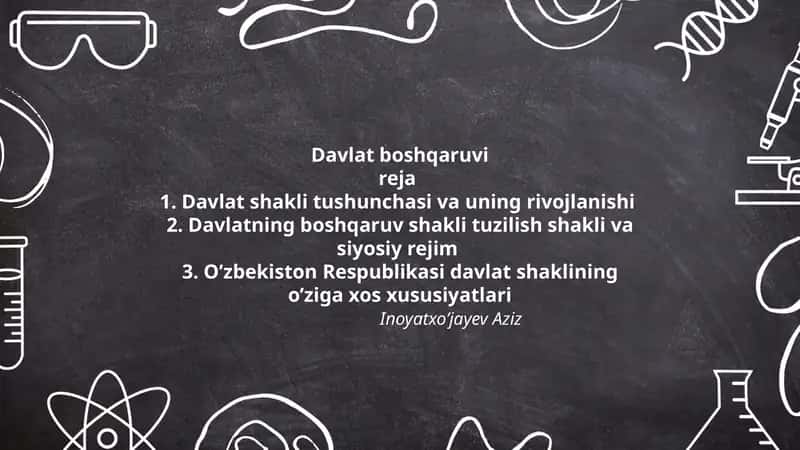 Davlat boshqaruvi