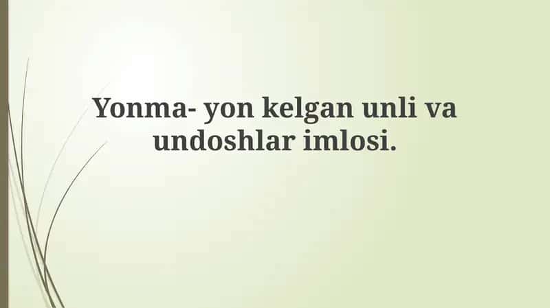 Yonma- yonkelganunlivaundoshlarimlosi