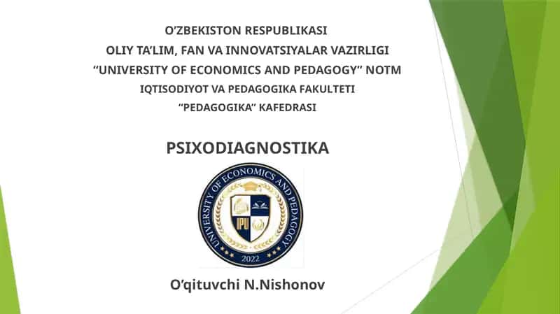 Psixodiagnostika