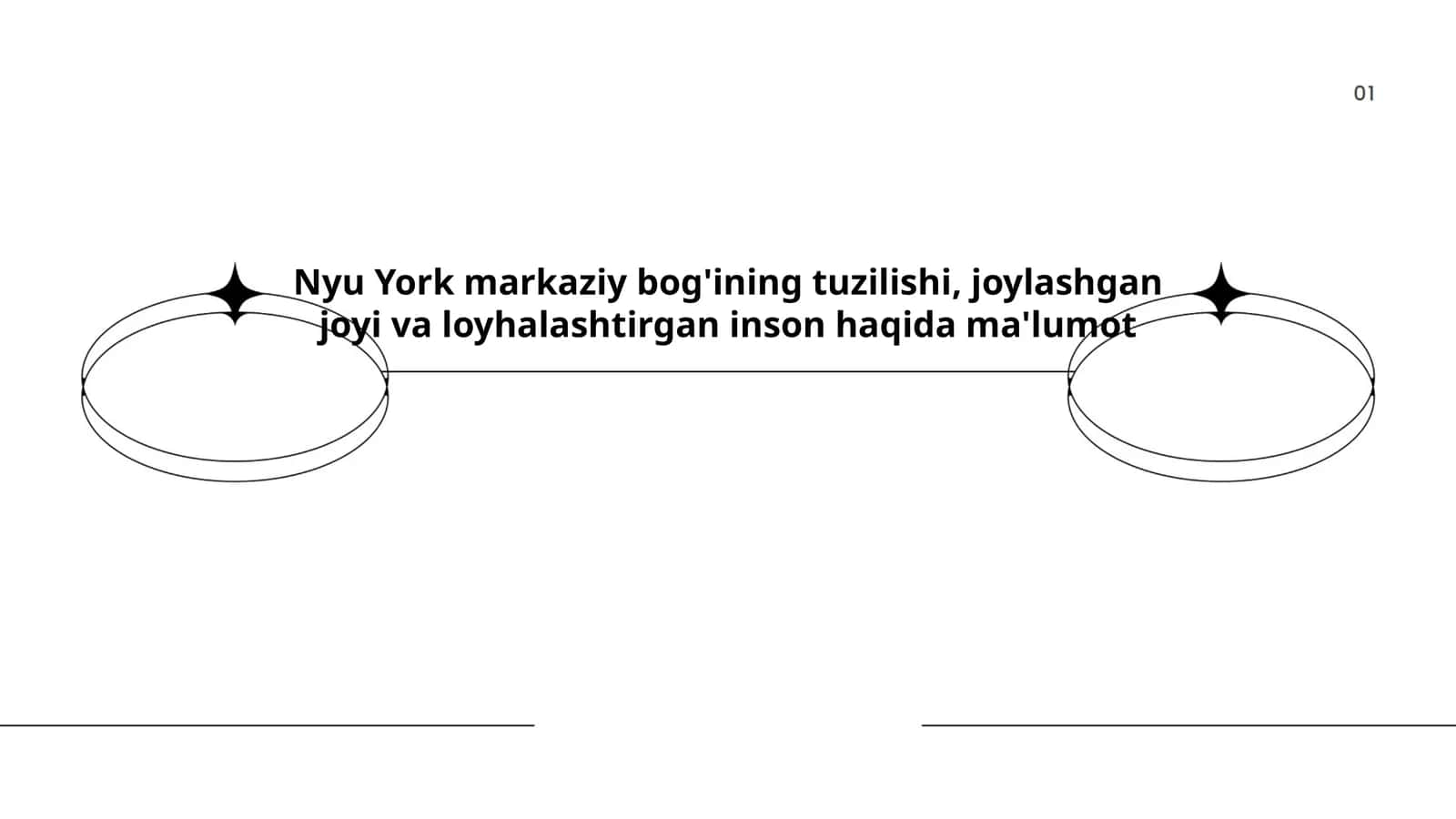 Nyu-York markaziy bog'ining tarixi