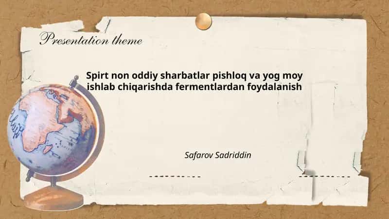 Spirt non oddiy sharbatlar pishloq va yog moy ishlab chiqarishda fermentlardan foydalanish