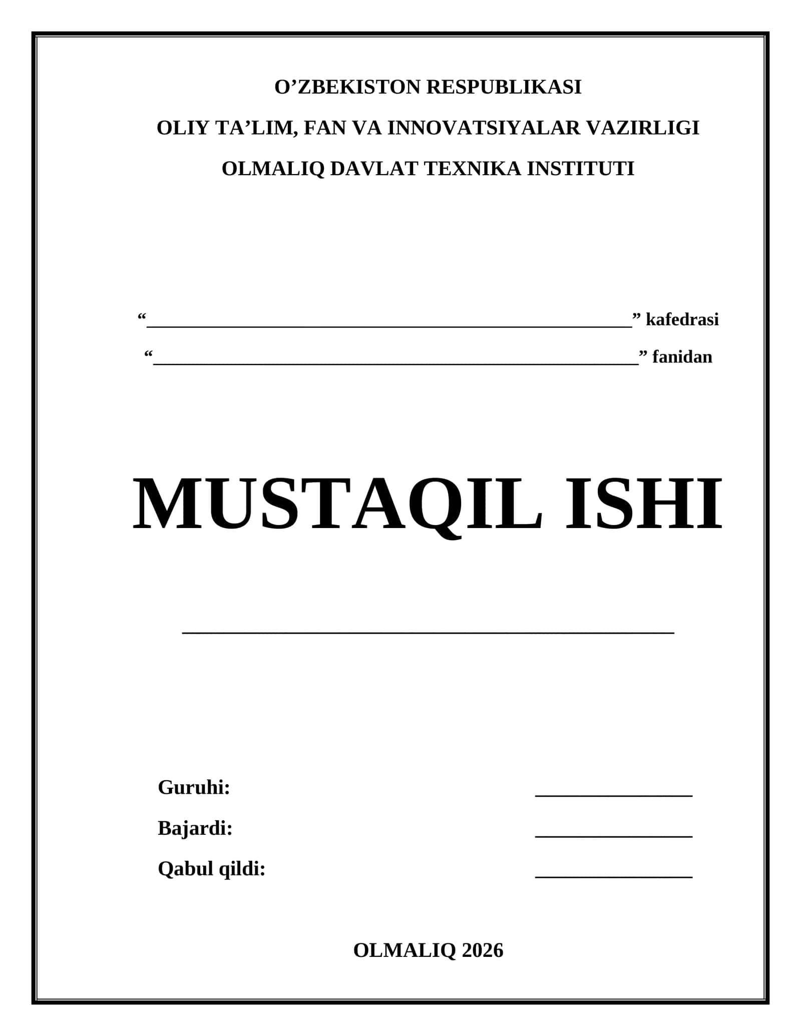 Absorbsiya jarayonini modellashtirish