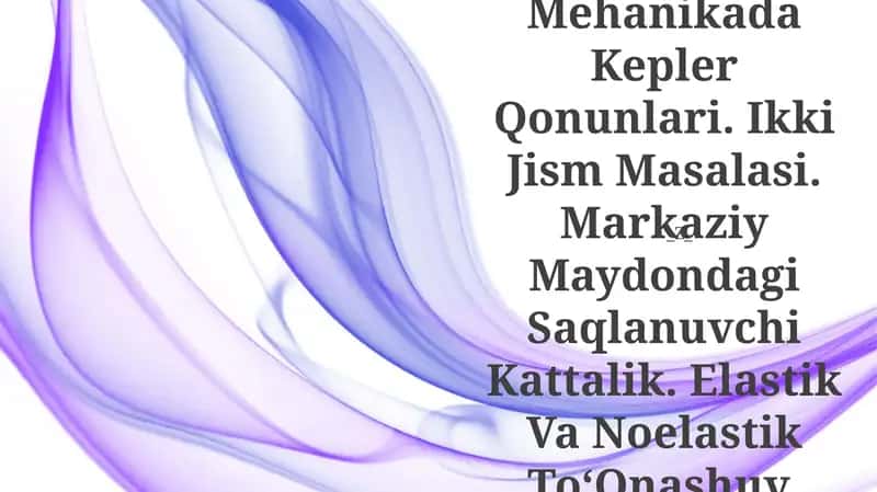 Inersiya momentlari