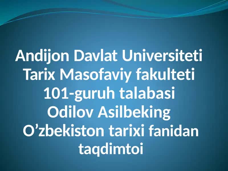 O‘rta Osiyoda buddaviylik dini yoyilishi