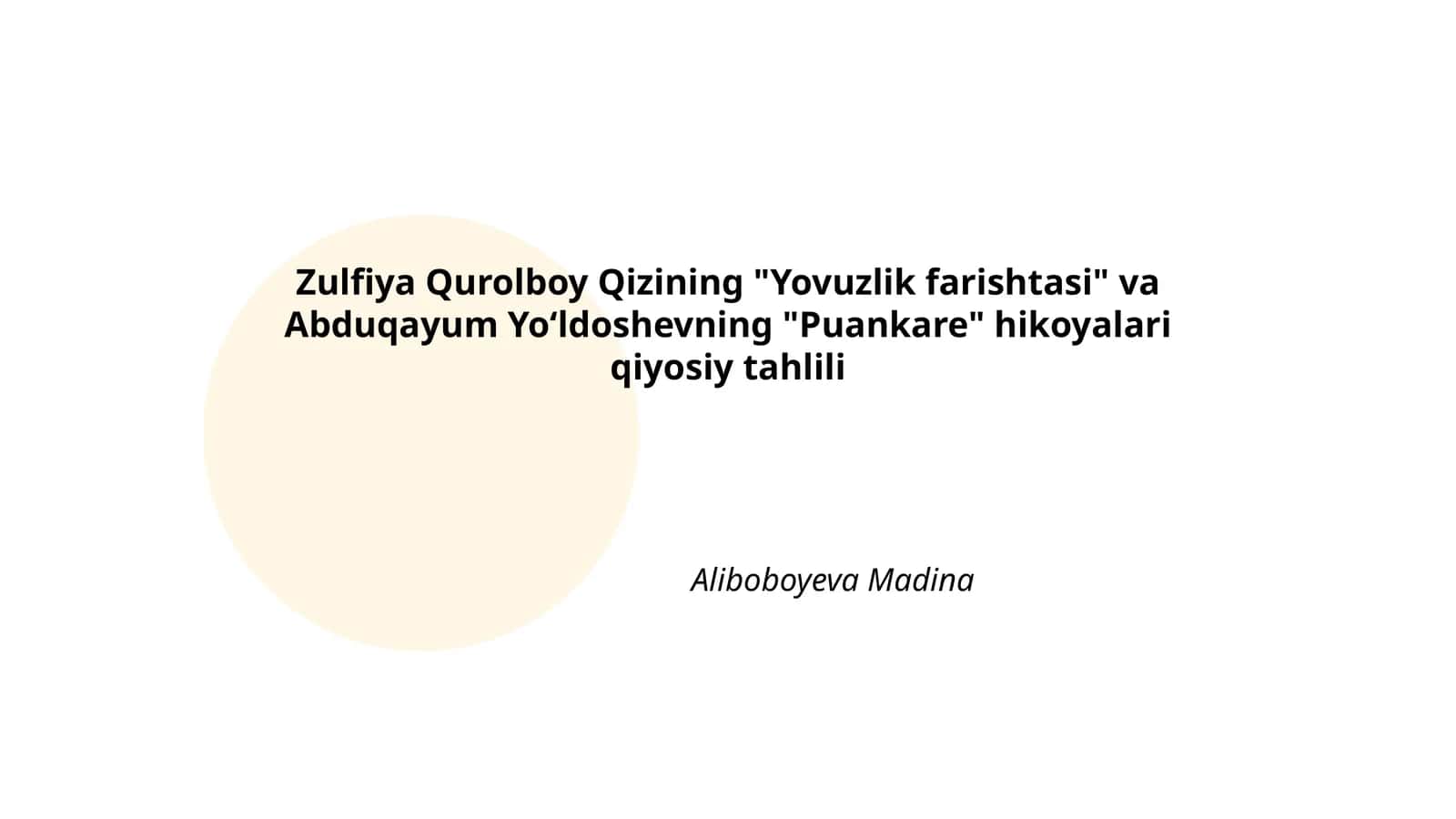 Yovuzlik farishtasi, Puankare