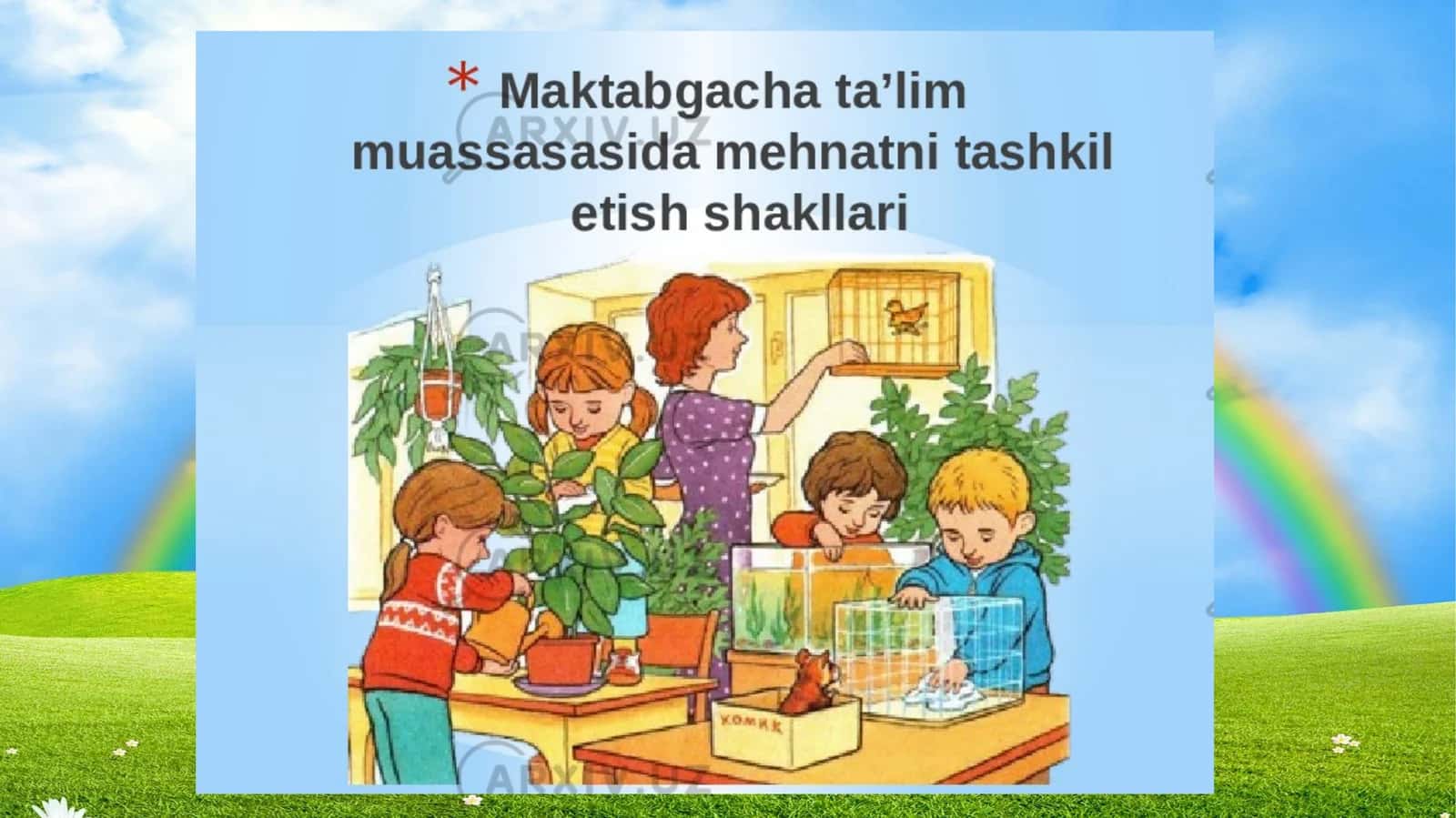 Mehnat tarbiyasining nazariy asoslari