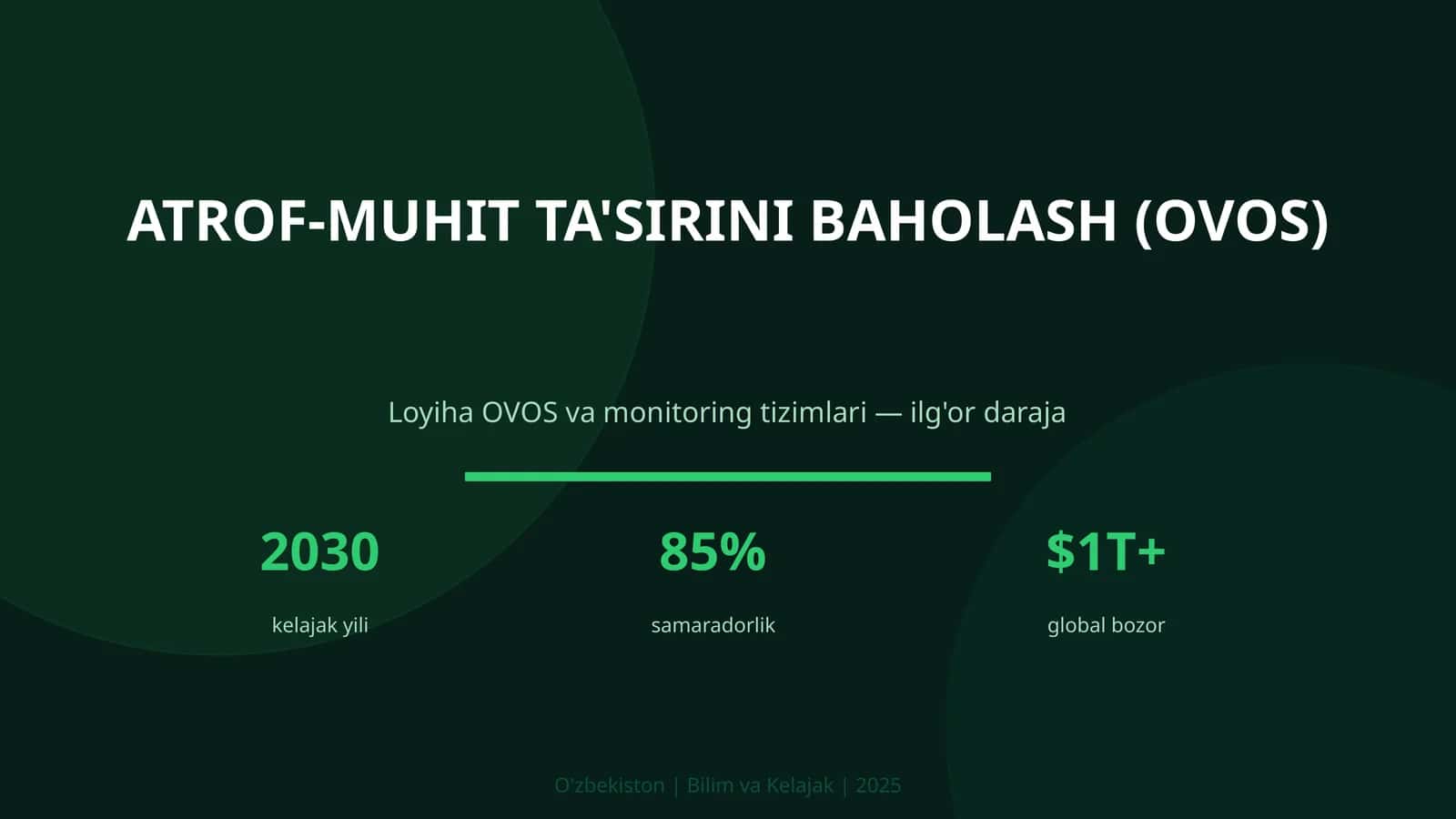 Atrof-muhit ta'sirini baholash (OVOS)