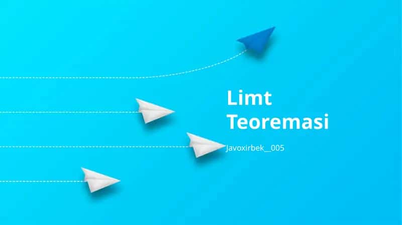 Limt Teoremasi