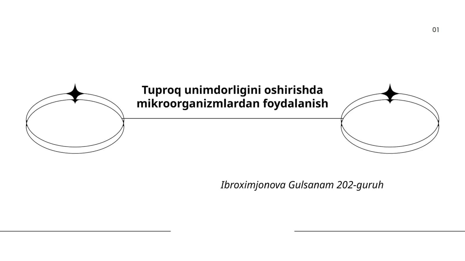 Tuproq unimdorligini oshirishda mikroorganizmlardan foydalanish