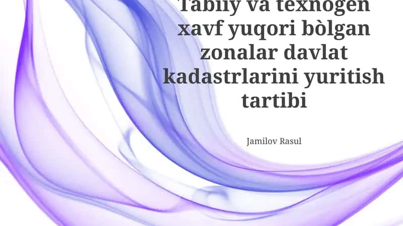 Xavf-xatar tahlili va prognozlash