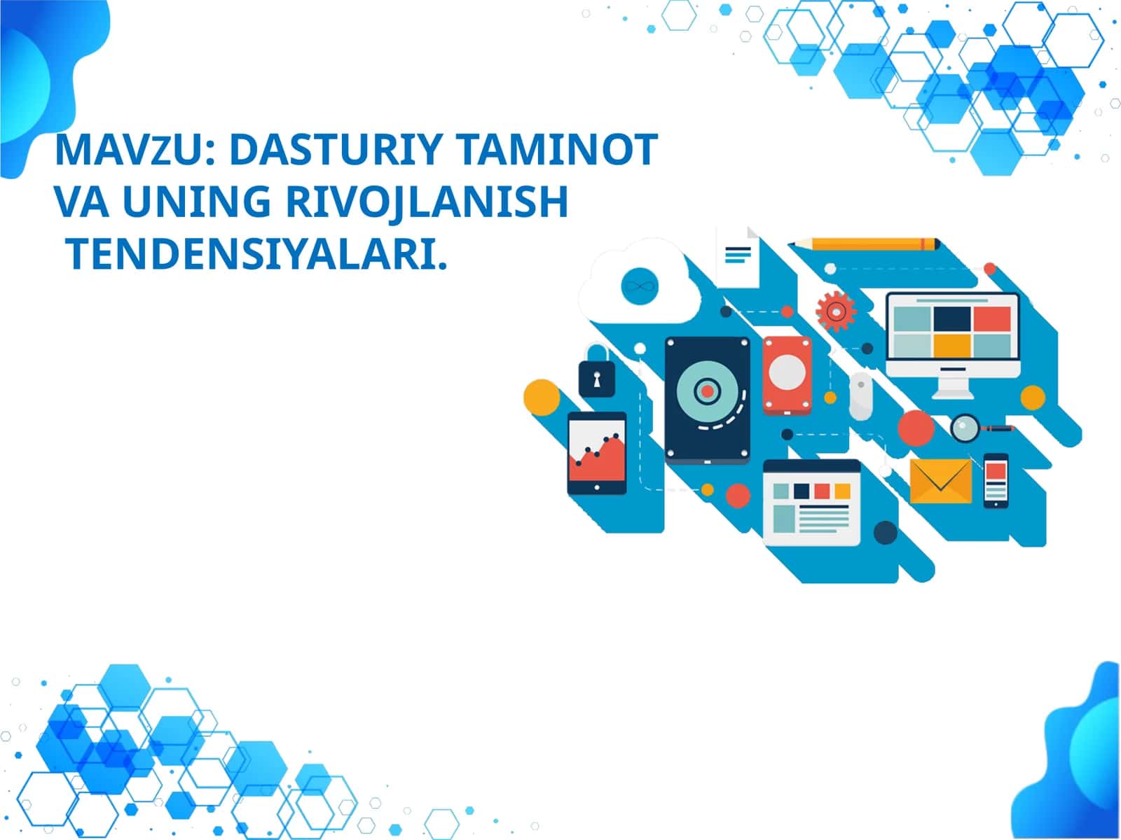 DASTURIY TAMINOT VA UNING RIVOJLANISH TENDENSIYALARI