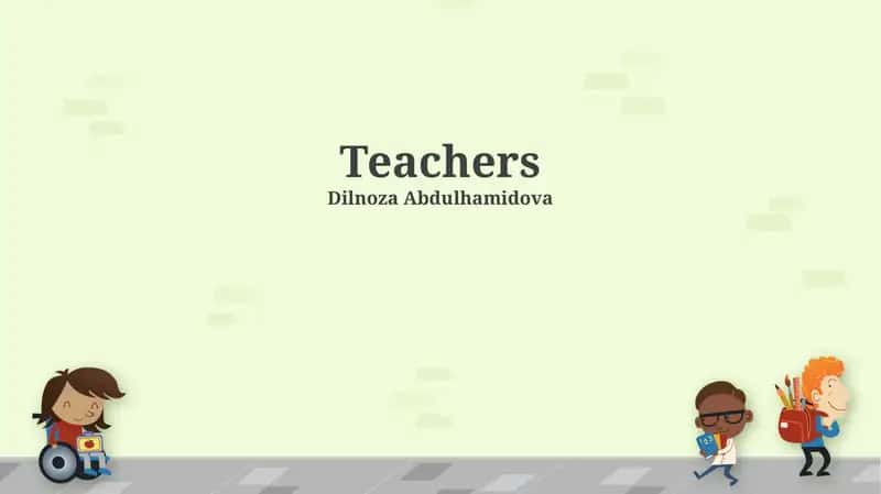The Role of a Teacher