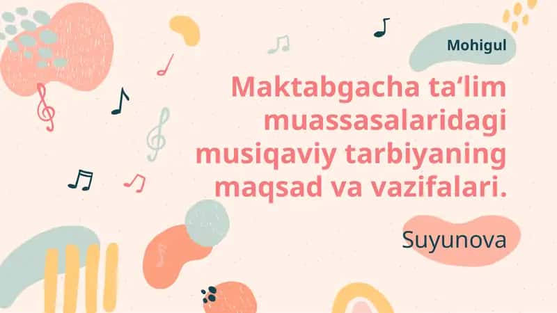 Musiqa Tarbiyasi