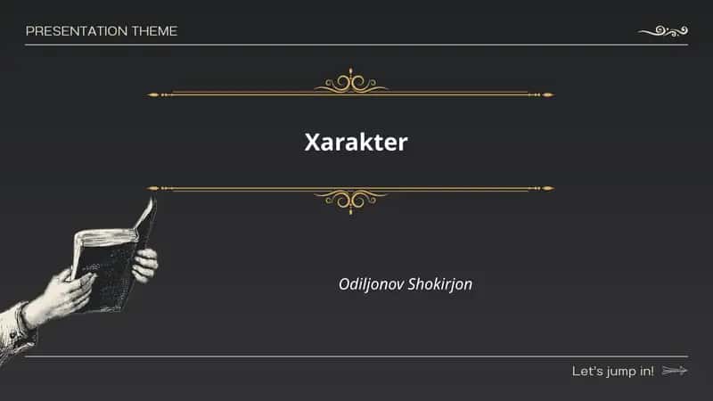 Xarakter