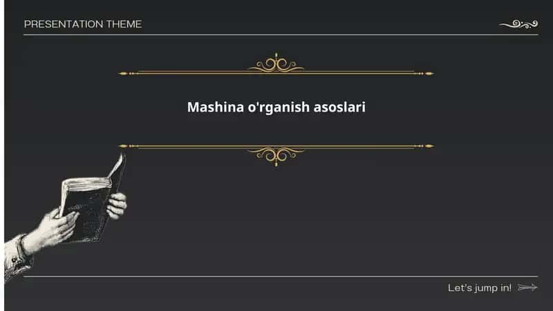 Mashina oʻrganish asoslari
