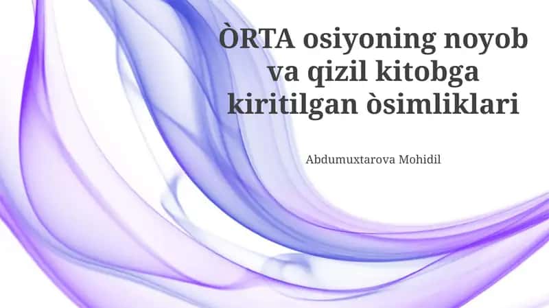 Muvaffaqiyatli Tabiatni Muhofaza Qilish Tashabbuslari