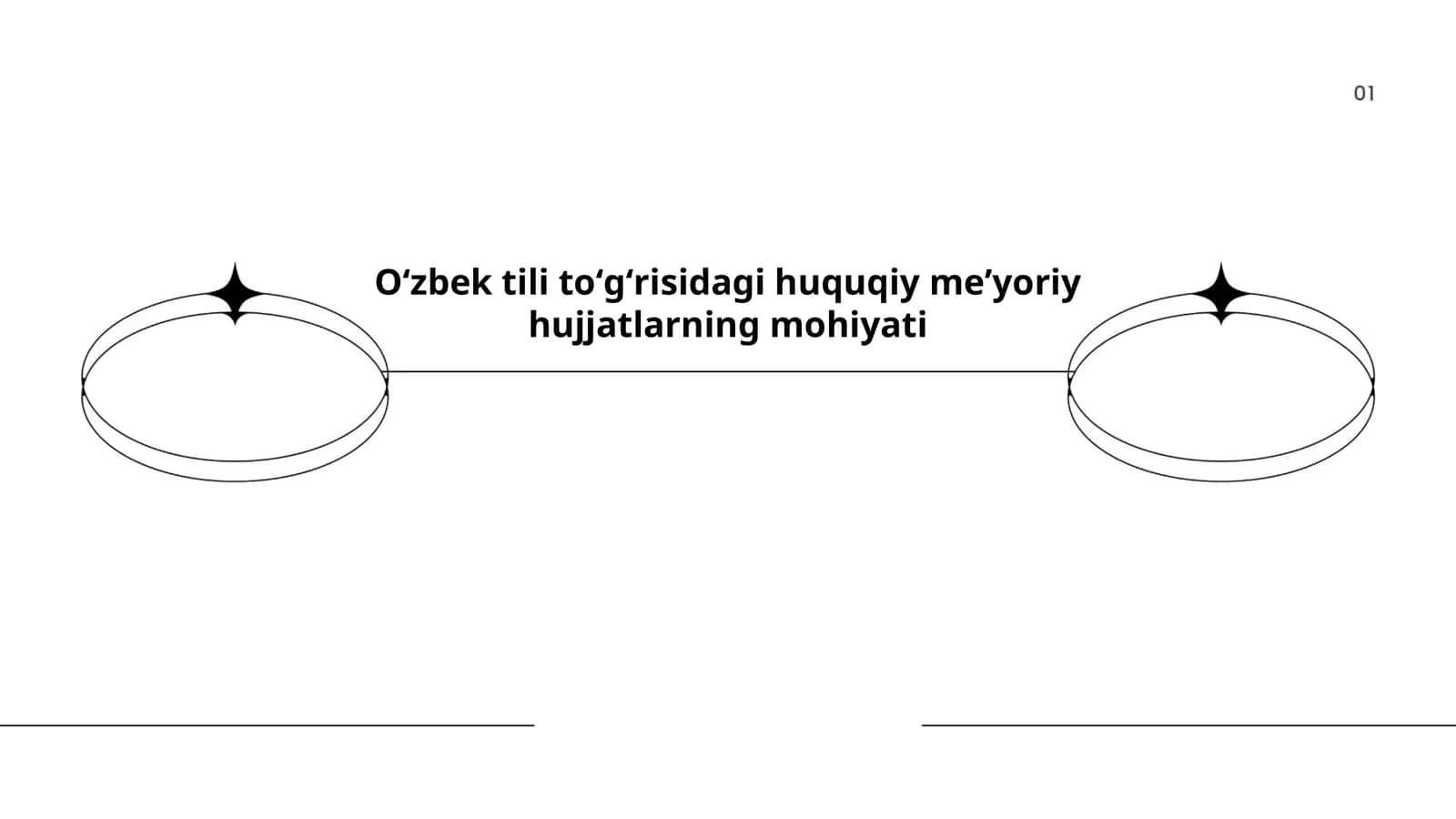Oʻzbek tili toʻgʻrisidagi huquqiy meʼyoriy hujjatlarning mohiyati
