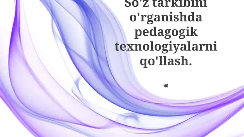 Pedagogik Texnologiyalarga Kirish