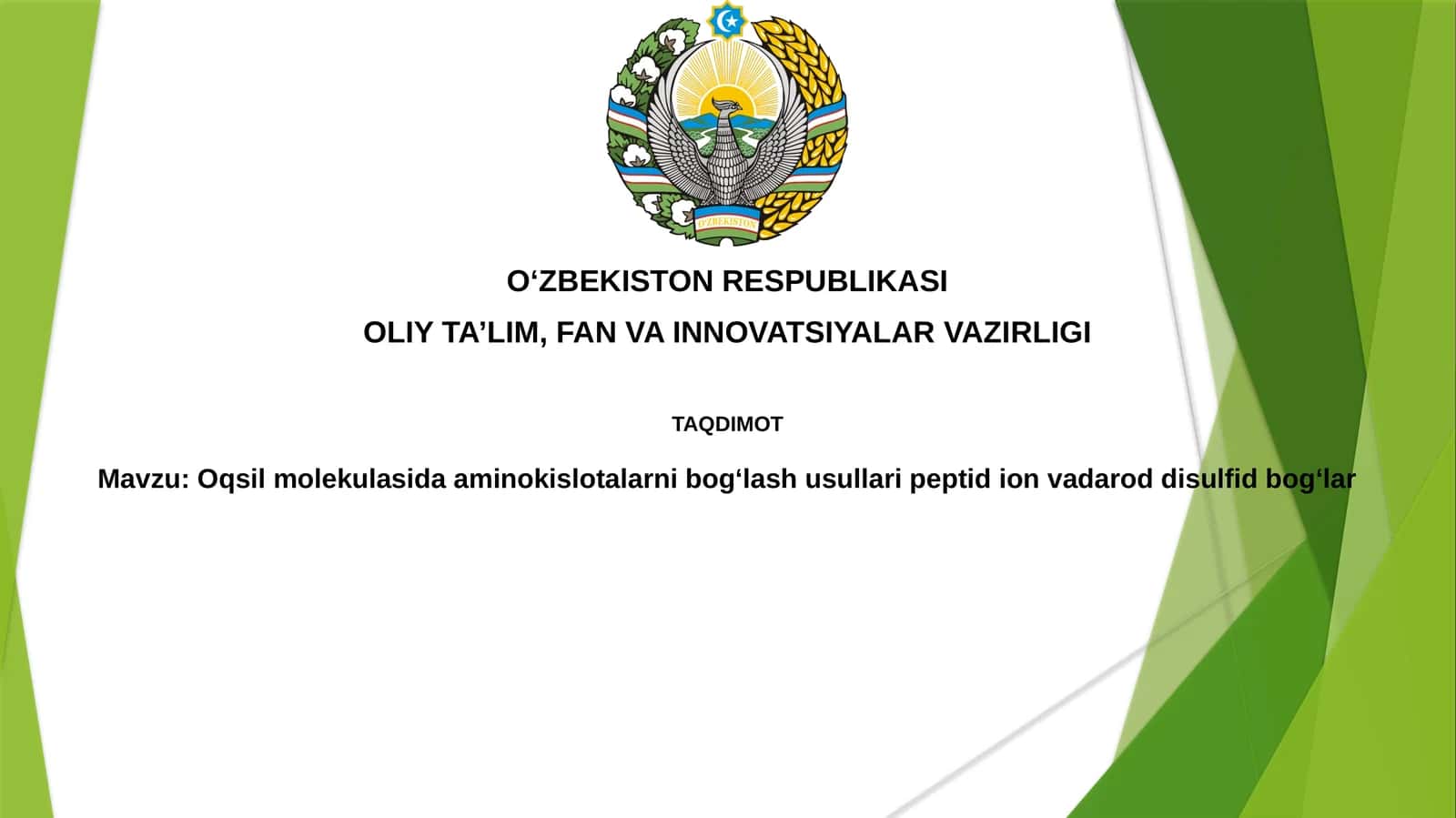 Peptid bog'lanishi