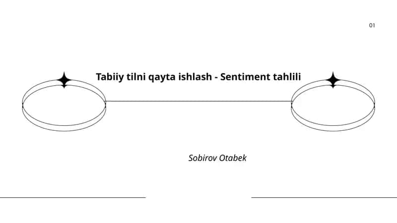 Tabiiy tilni qayta ishlash - Sentiment tahlili
