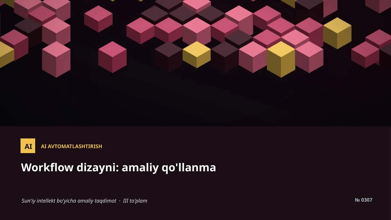 AI AVTOMATLASHTIRISH