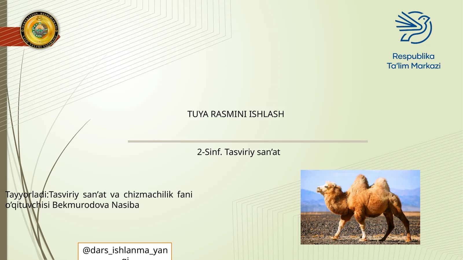 TUYA RASMINI ISHLASH